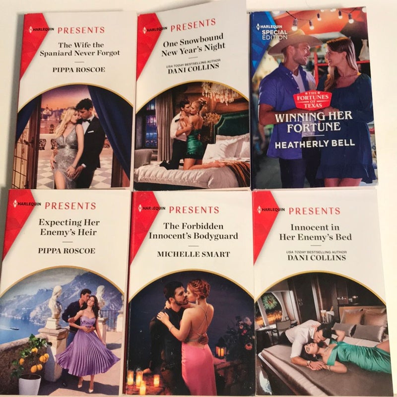 Harlequin Six Book Bundle