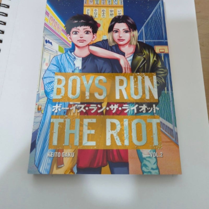 Boys run the riot manga