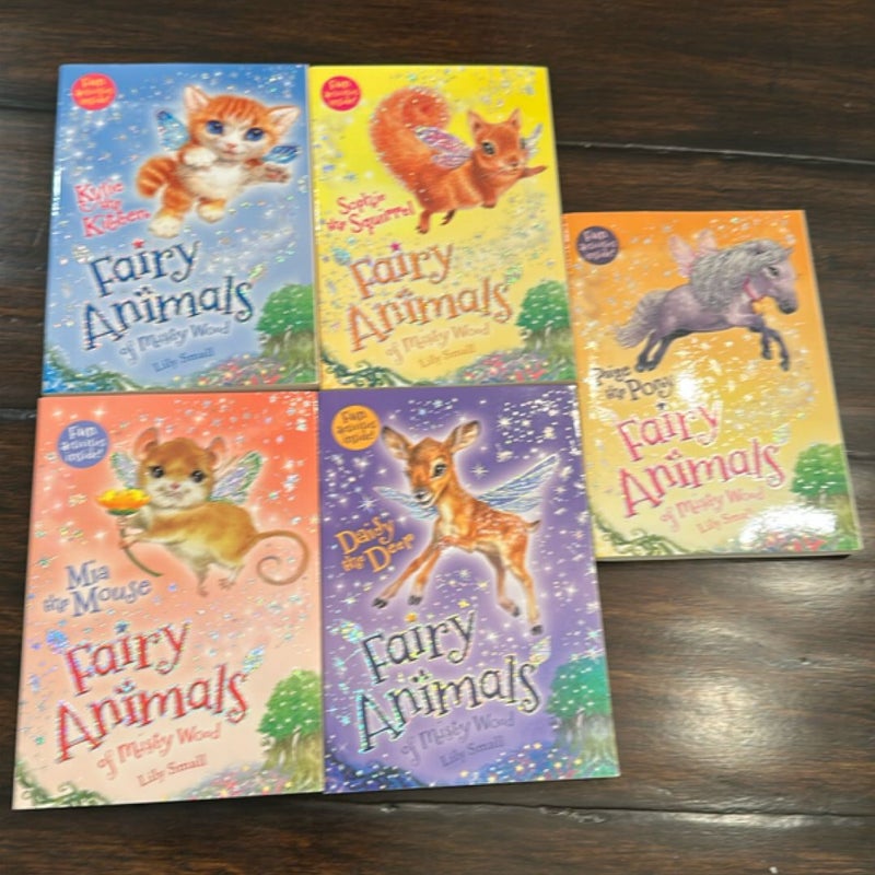 5 Fairy Animals of Misty Wood books