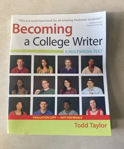 Becoming a College Writer