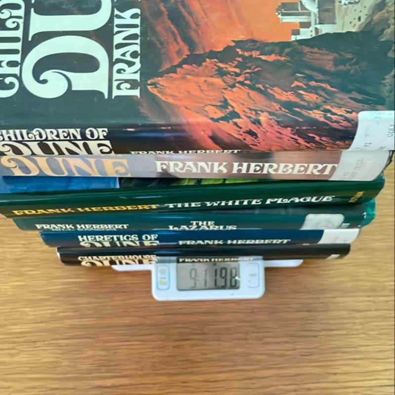 Dune Collection 6 Hardcover Books