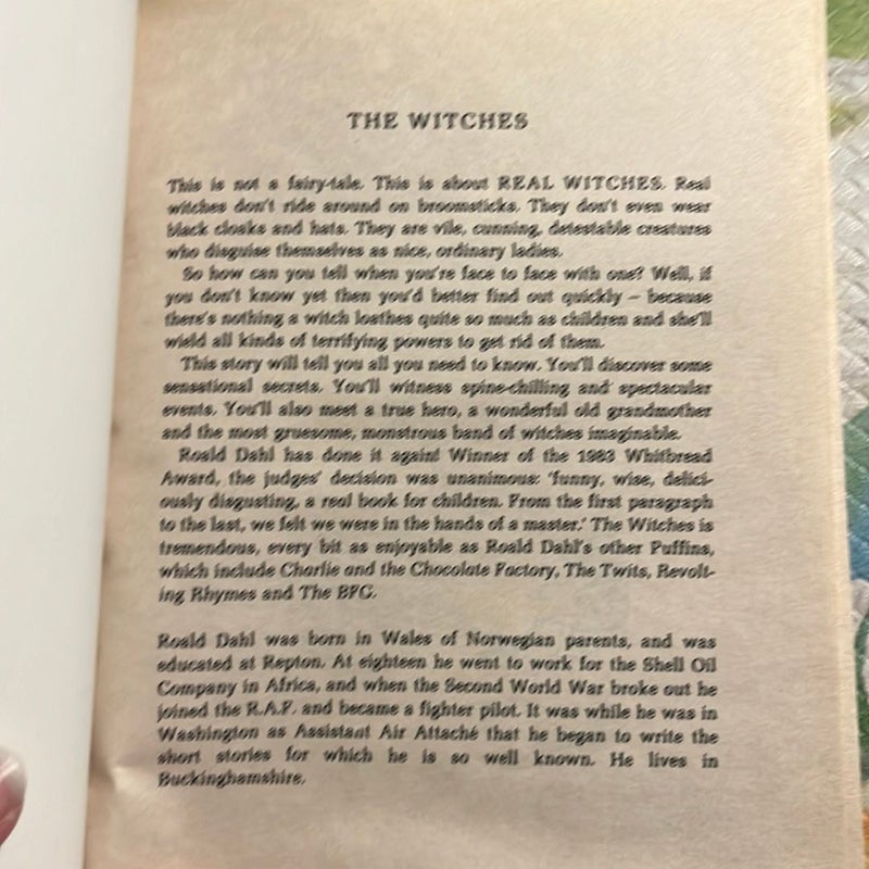 The Witches by Roald Dahl, Paperback | Pangobooks