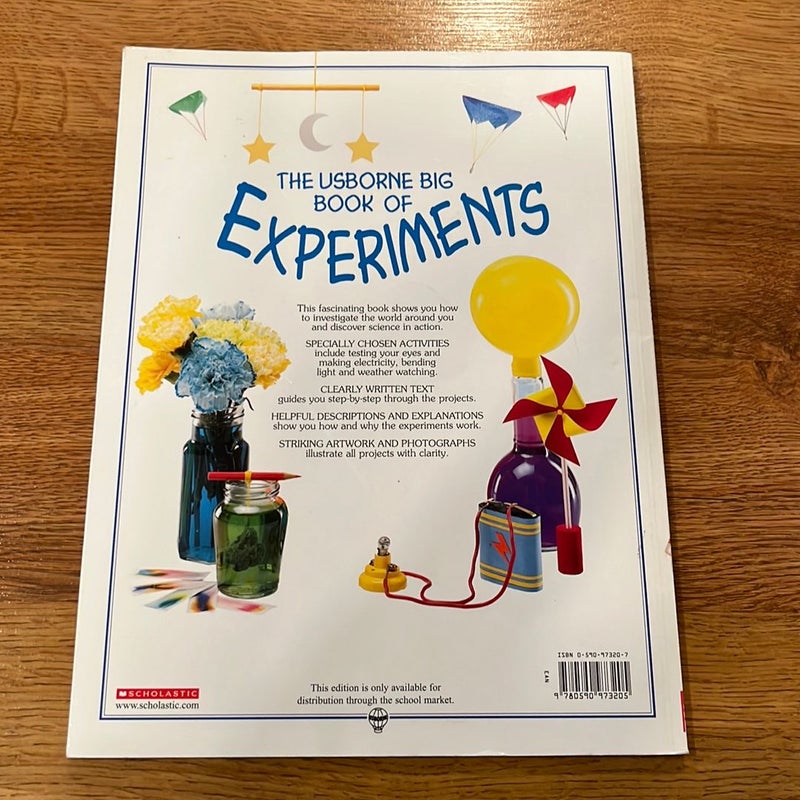 The Usborne Big Book of Experiments