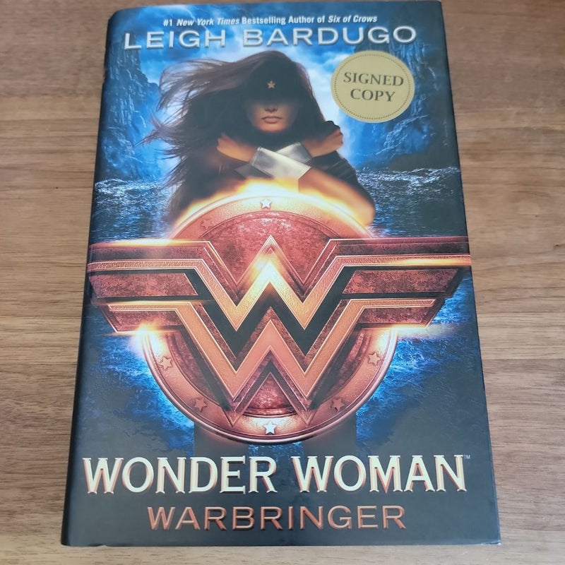 Signed Copy Wonder Woman Warbringer