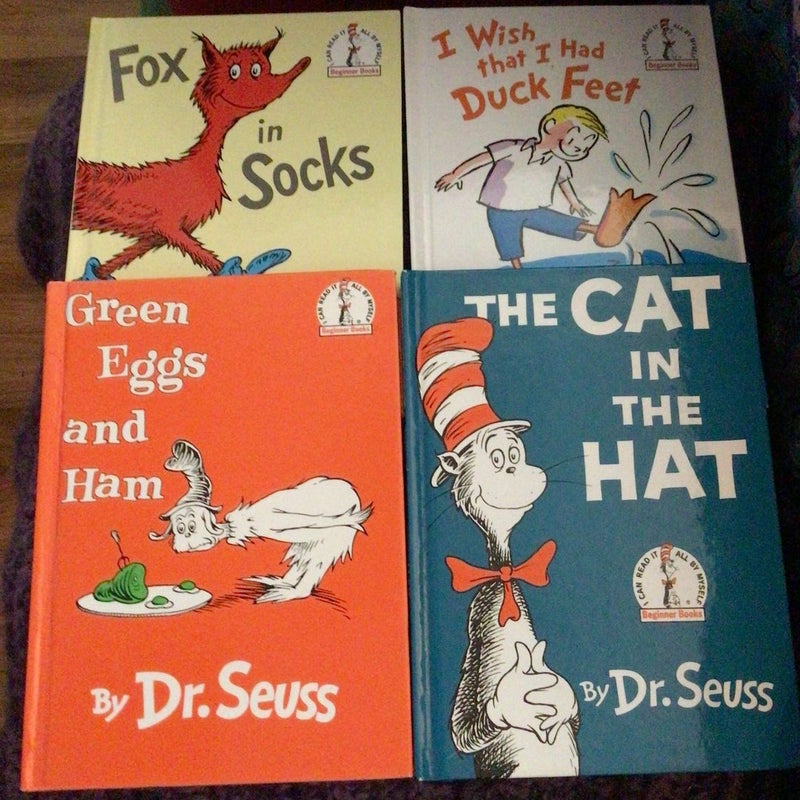 Dr Suess Beginner Book 4 Pack 