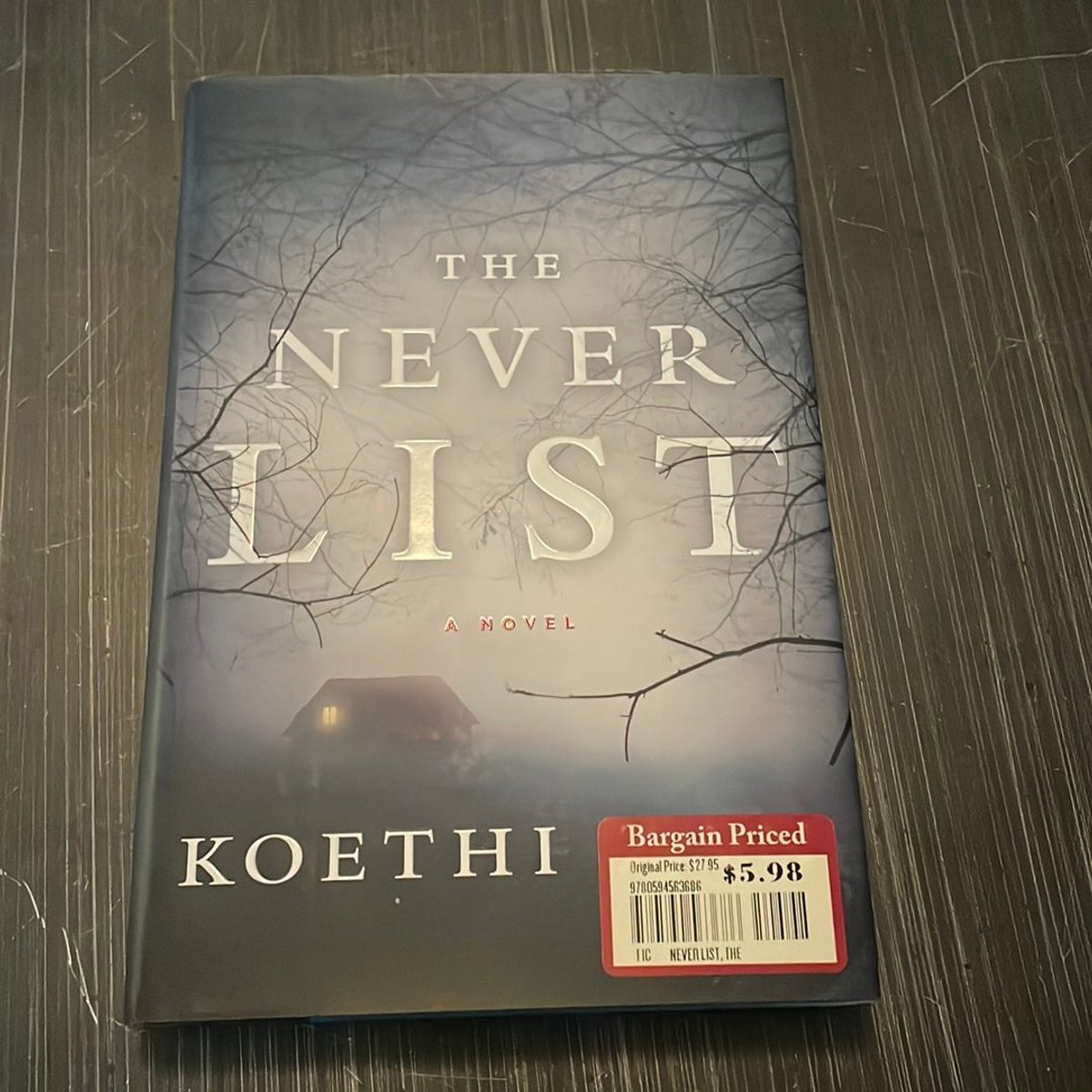 The Never List by Koethi Zan