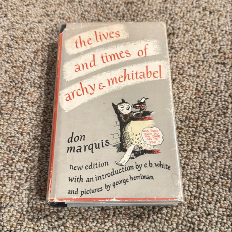 The Lives and Times of Archy and Mehitabel