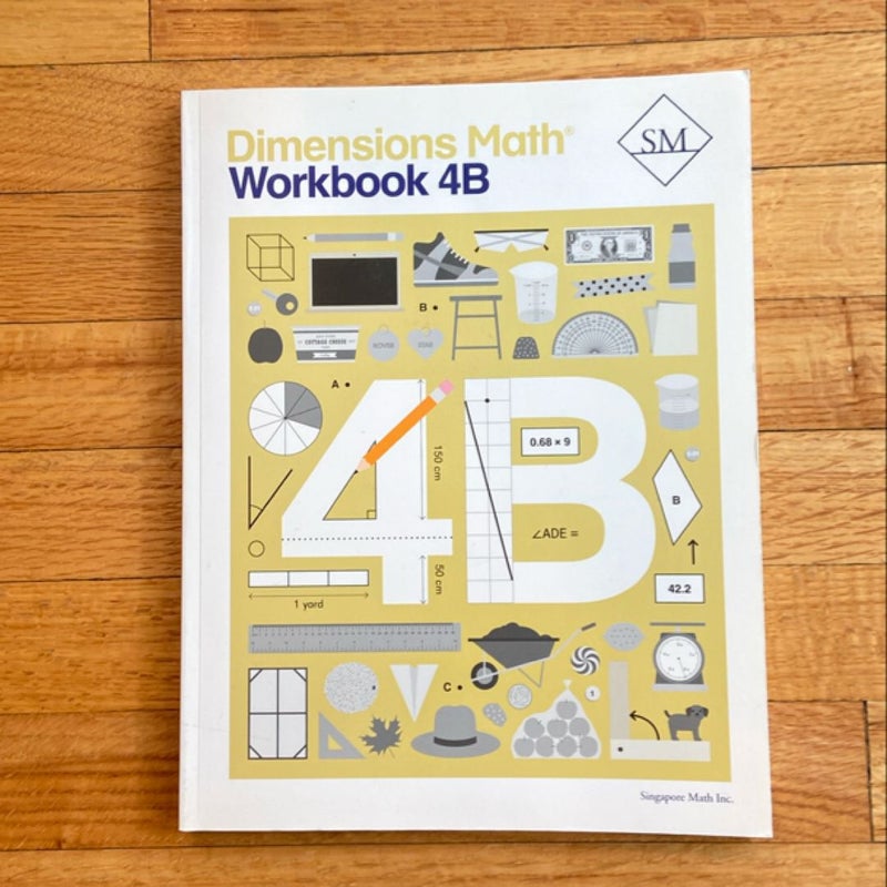 Dimensions Math Workbook 4B