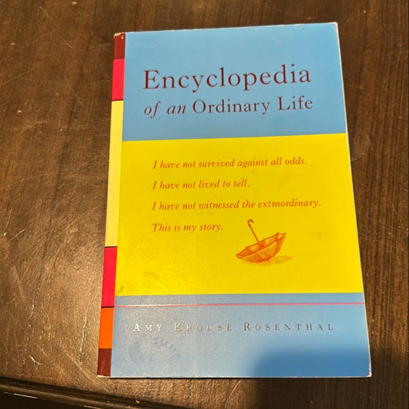 Encyclopedia of an Ordinary Life