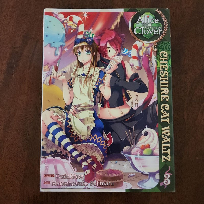 Alice in the Country of Clover: Cheshire Cat Waltz Vol. 3