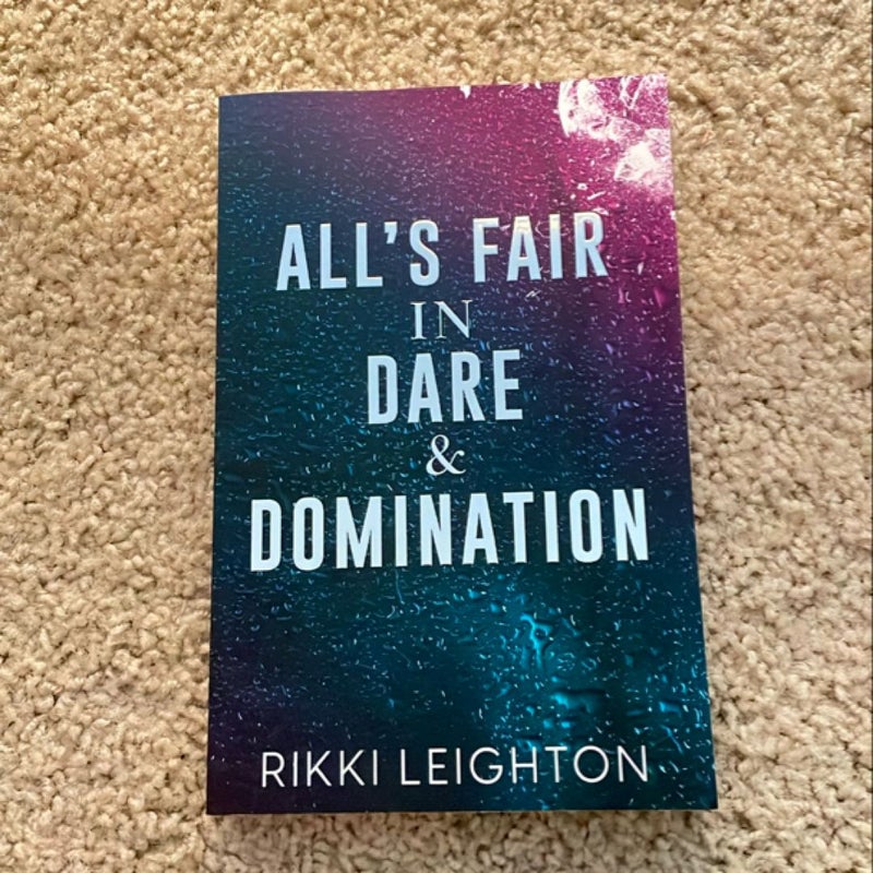 All’s Fair in Dare and Domination (Exclusive Cover with unattached bookplate) 