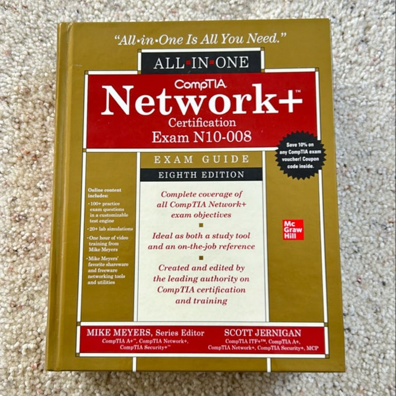 CompTIA Network+ Certification All-In-One Exam Guide, Eighth Edition (Exam N10-008)