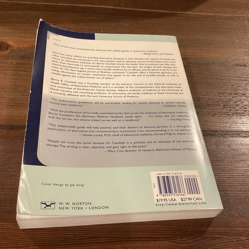 The Alternative Medicine Handbook