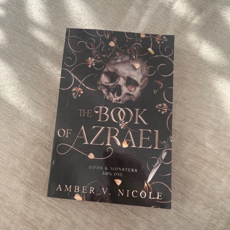 SIGNED The book of azrael by Amber v. Nicole