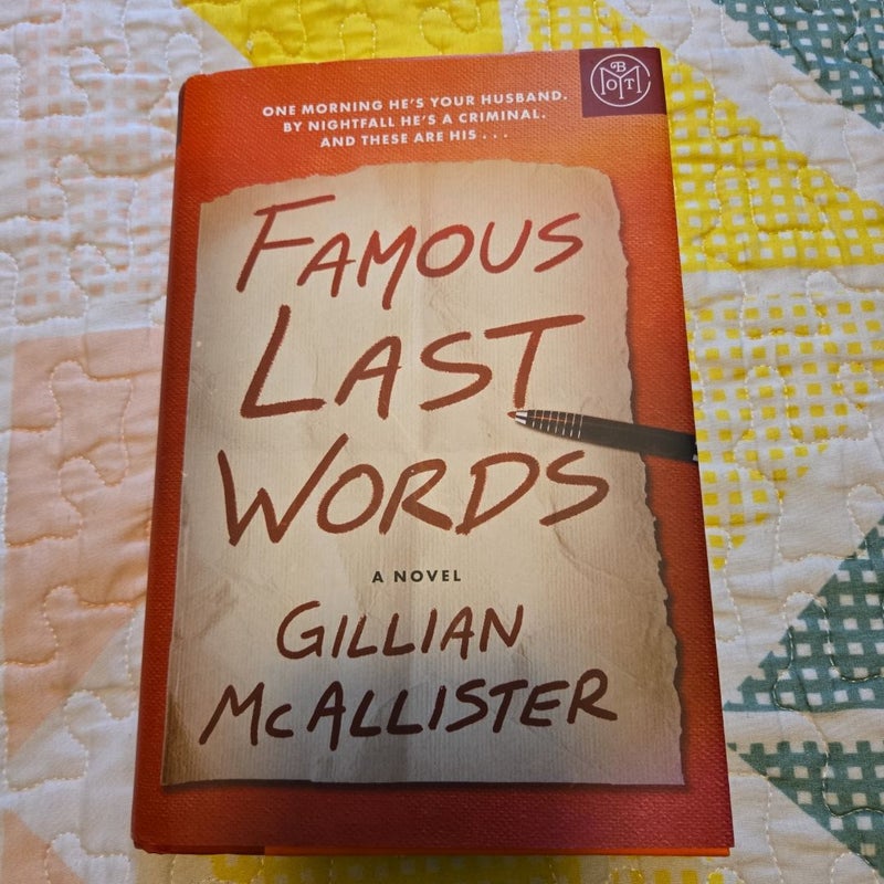 Famous Last Words