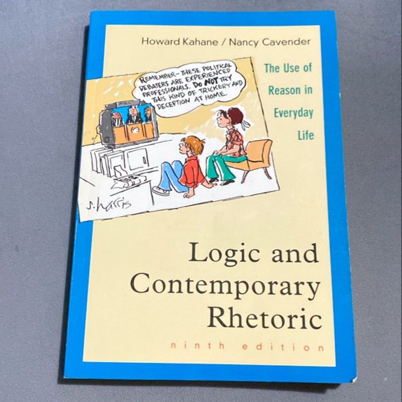 Logic and Contemporary Rhetoric