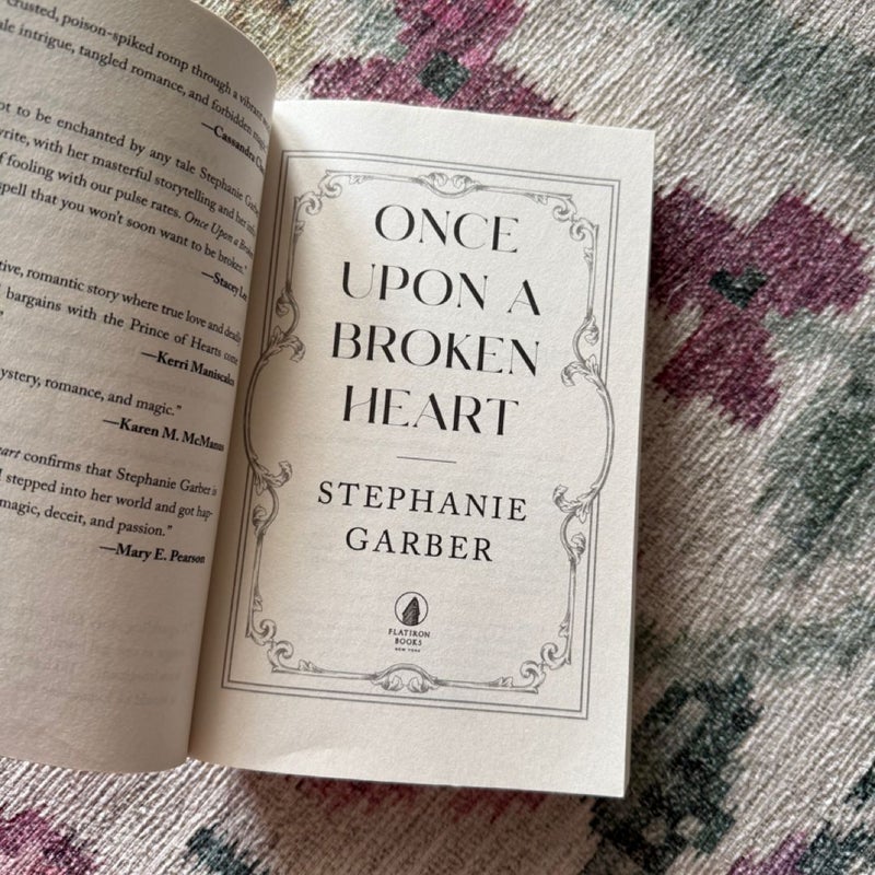 Once upon a broken heart 
