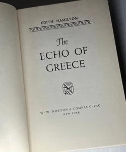 The echo of Greece
