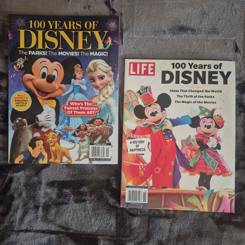 2 Disney Magazines