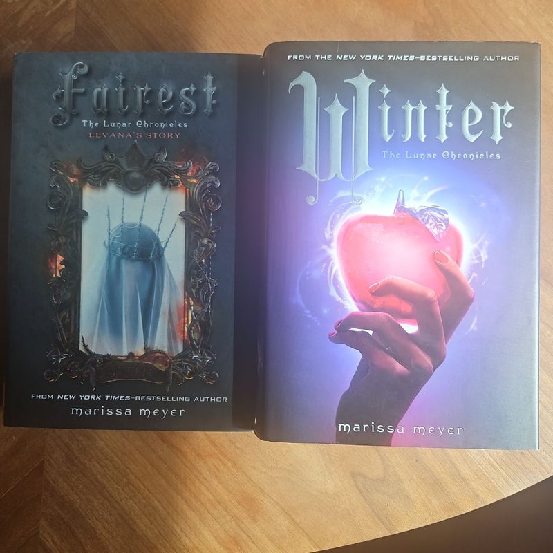 The Lunar Chronicles Winter and Fairest