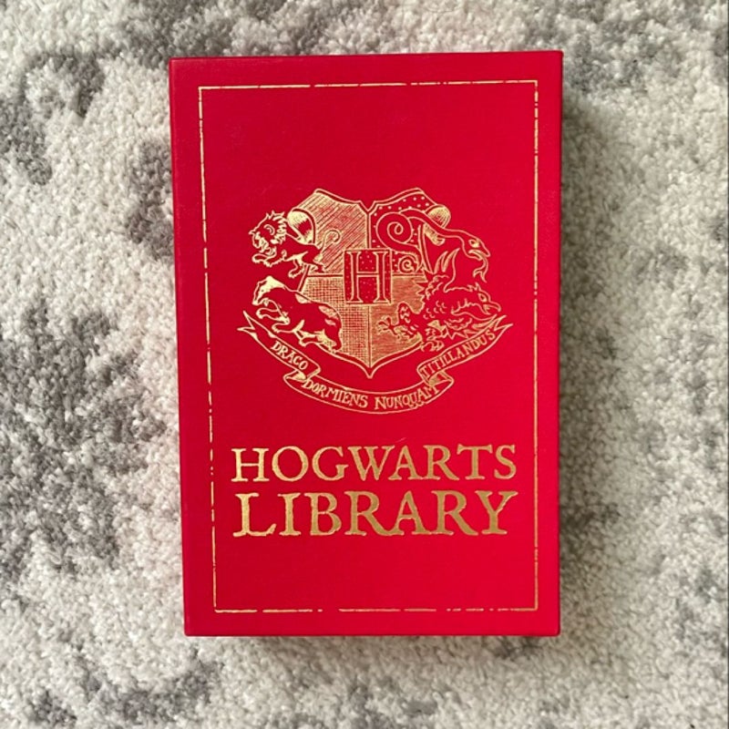 The Hogwarts Library Boxed Set Including Fantastic Beasts and Where to Find Them