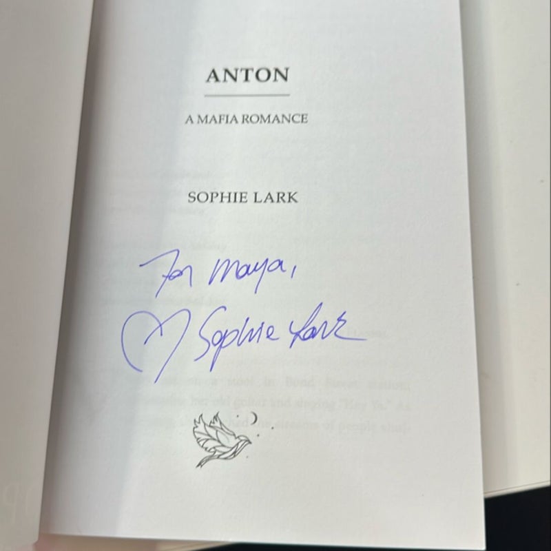 Anton signed OOP