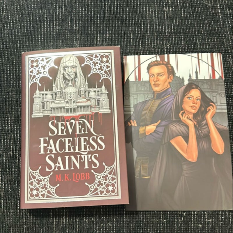 Fairyloot Seven Faceless Saints - Signed