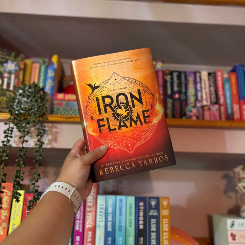 Iron Flame *First edition sprayed edges