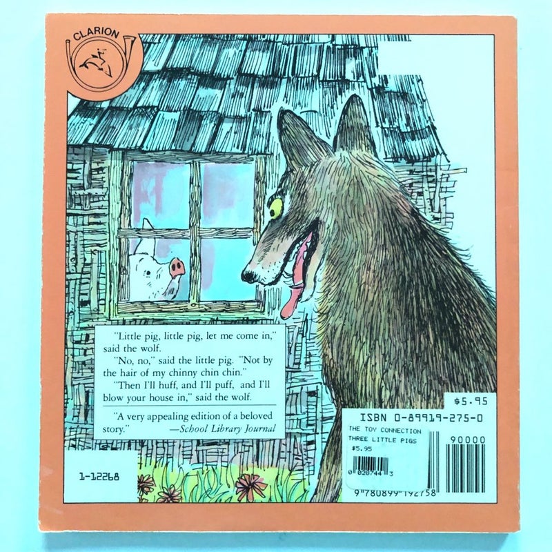 2 Books - OVER IN THE MEADOW and THE THREE LITTLE PIGS