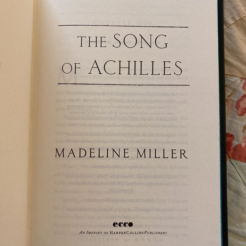 Song of Achilles special edition