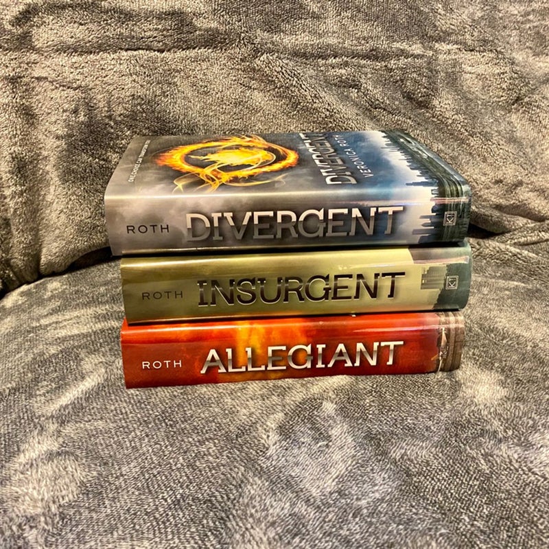 Divergent; Insurgent; Allegiant [First editions]