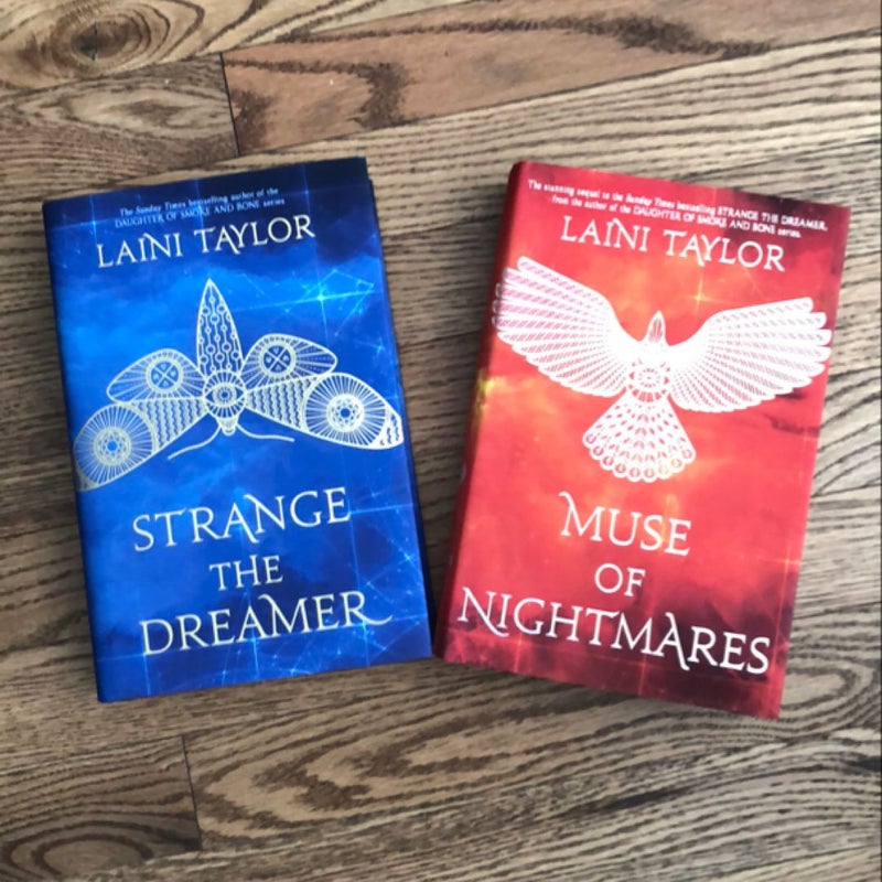 Strange the Dreamer and Muse of Nightmares UK Hardcover