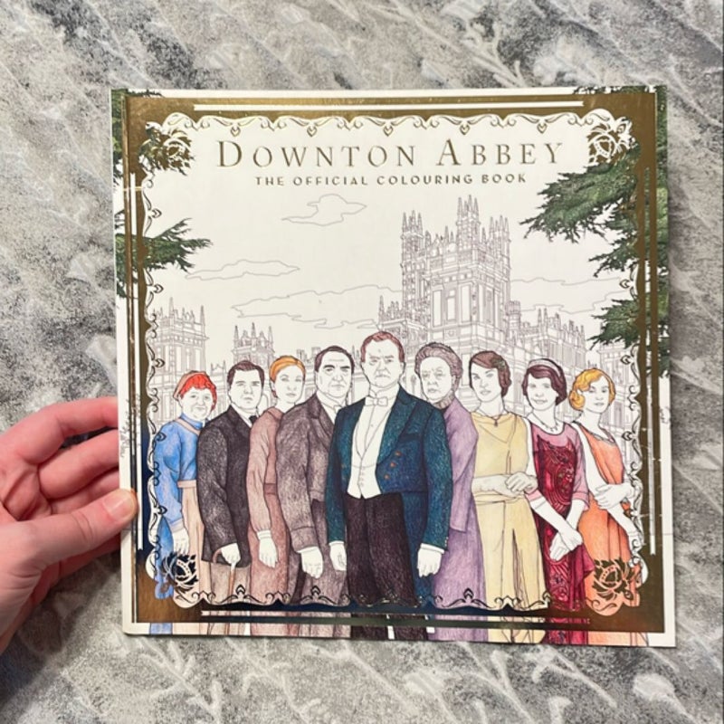 Downton Abbey The Official Colouring Book