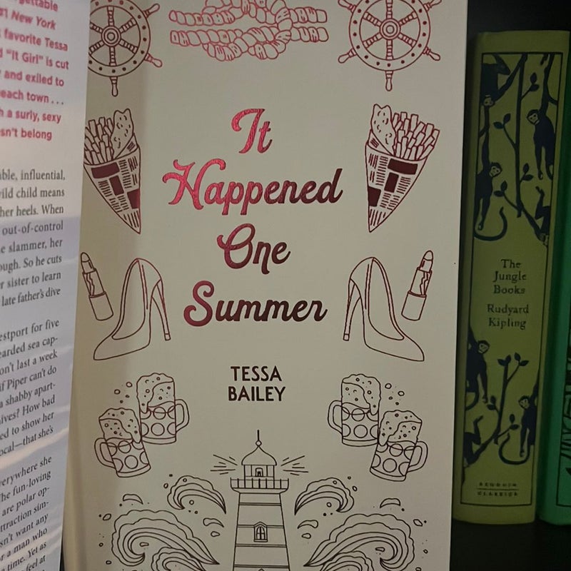 It Happened One Summer and Hook, Line, & Sinker Fairyloot sprayed editions