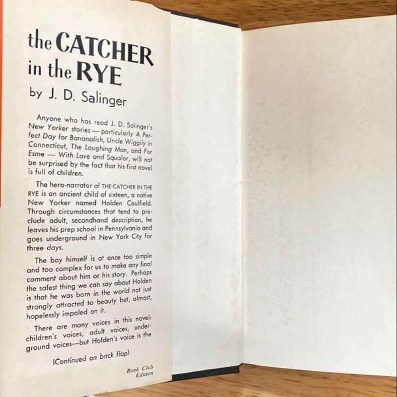 The Catcher in the Rye