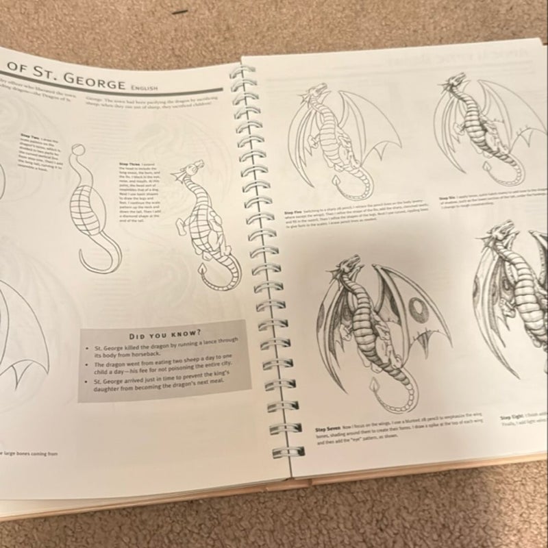 The art of drawing dragons & mythical beasts 