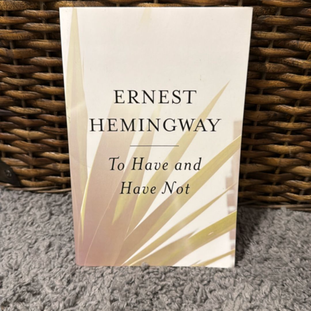 To Have and Have Not