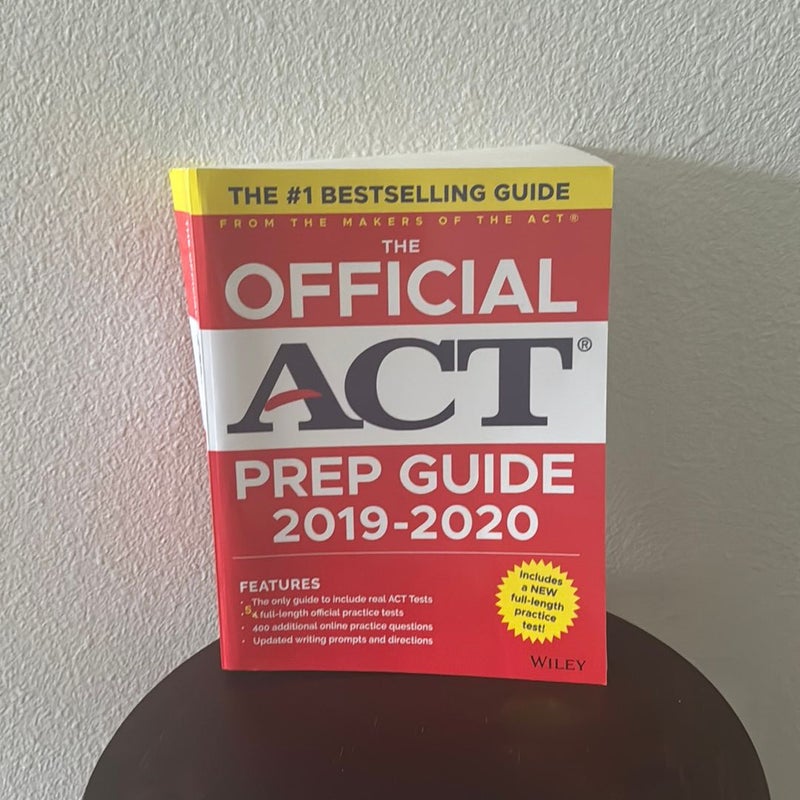 The Official ACT Prep Guide 2019-2020, (Book + 5 Practice Tests + Bonus Online Content)