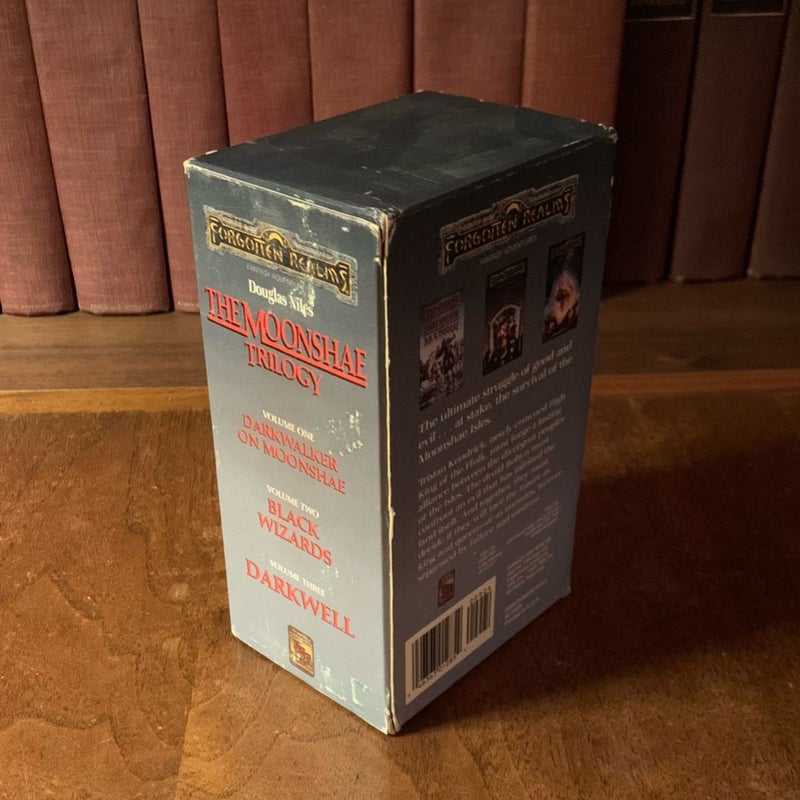Moonshae Trilogy, Forgotten Realms Box Set: Darkwalker on Moonshae, Black Wizards, Darkwell