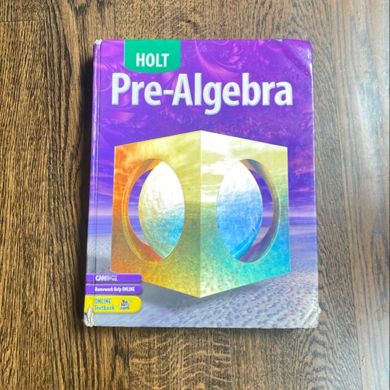 Pre-Algebra