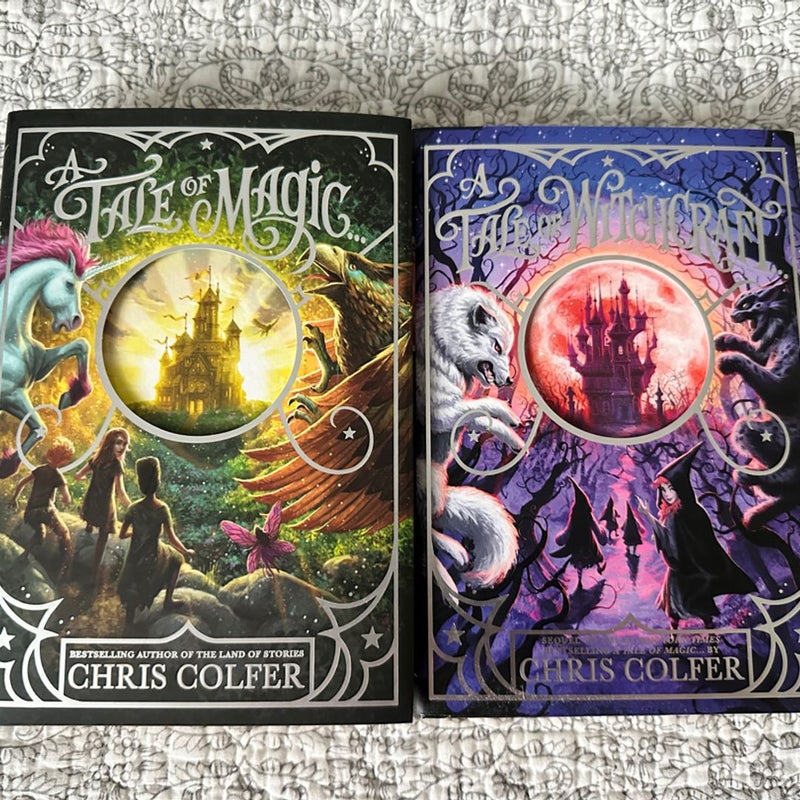 A Tale of Magic Series — THE LAND OF STORIES by Chris Colfer