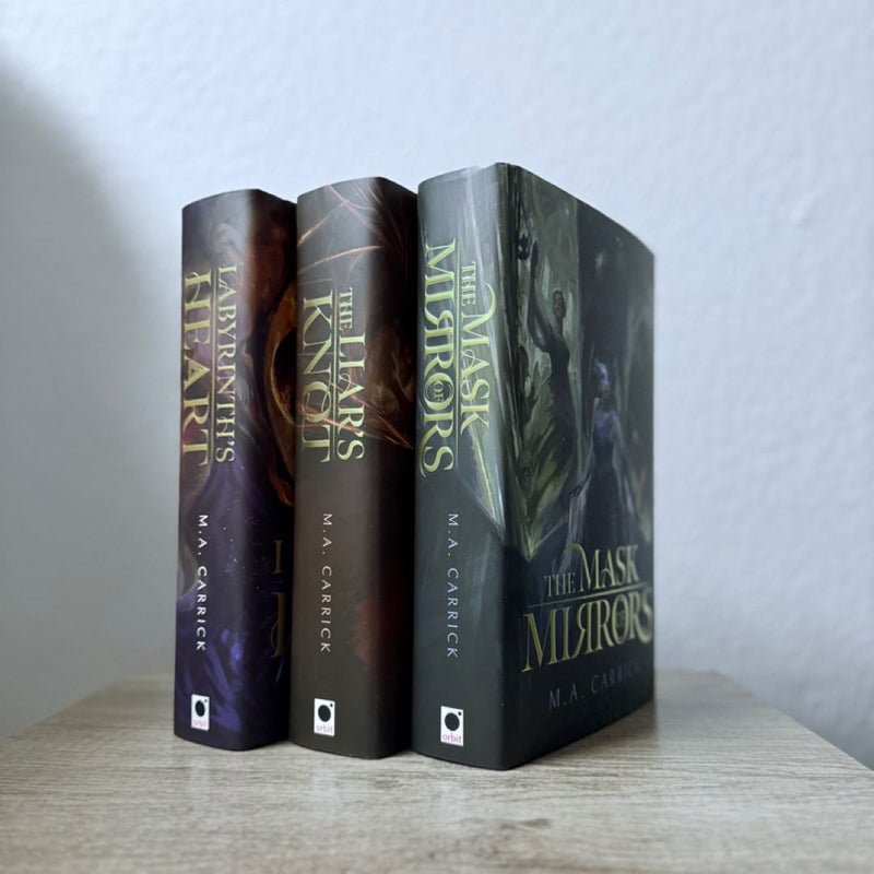 The Mask of Mirrors (SIGNED BY THE AUTHOR BOOKS 1-3)