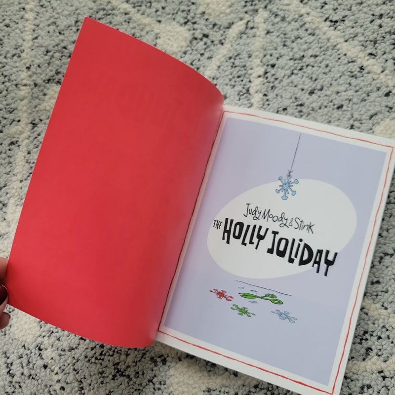 Judy Moody and Stink: the Holly Joliday