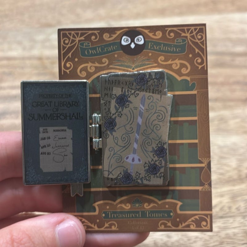 Owlcrate Exclusive -Treasured Tomes - inspired by Sorcery of Thorns 