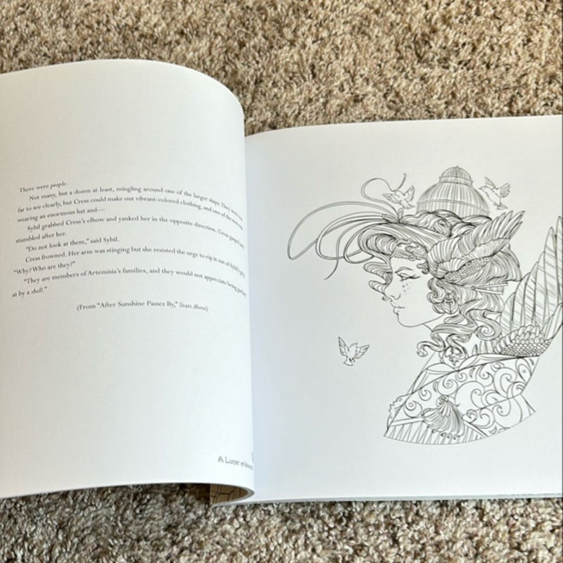 The Lunar Chronicles Coloring Book