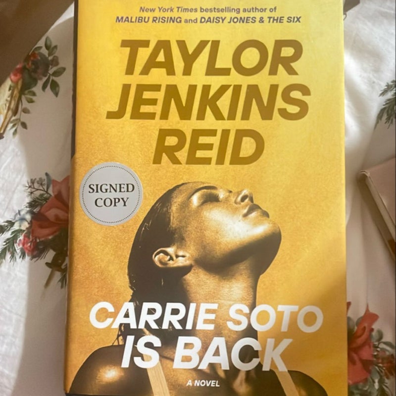 Carrie Soto Is Back “Signed copy”