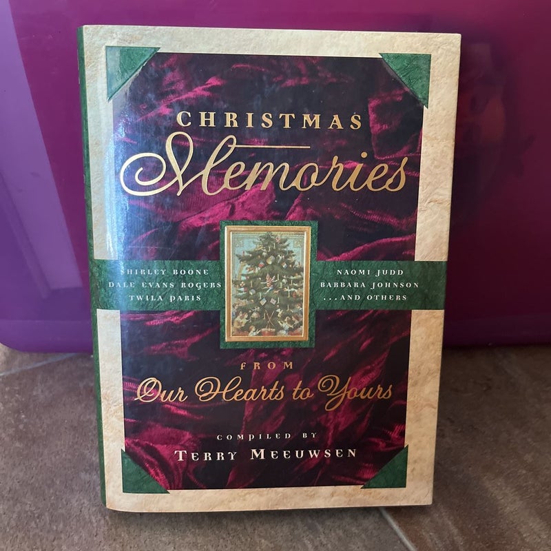 Christmas Memories by Terry Meeuwsen, Hardcover