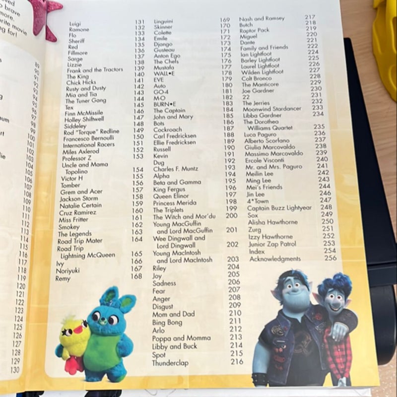 Disney Pixar Character Encyclopedia Updated and Expanded