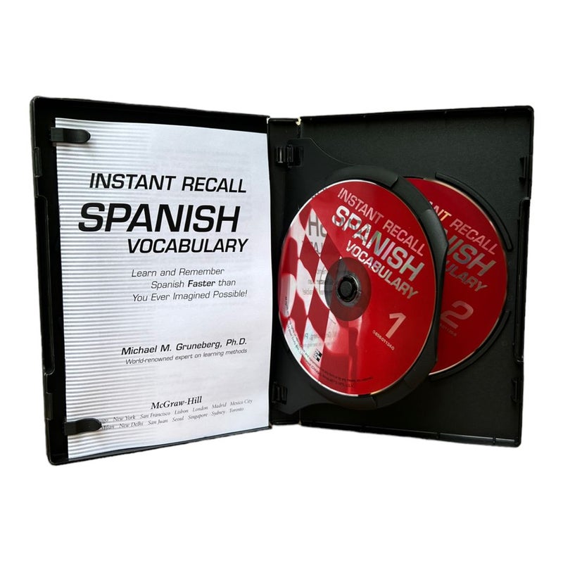 Instant Recall Spanish Vocabulary