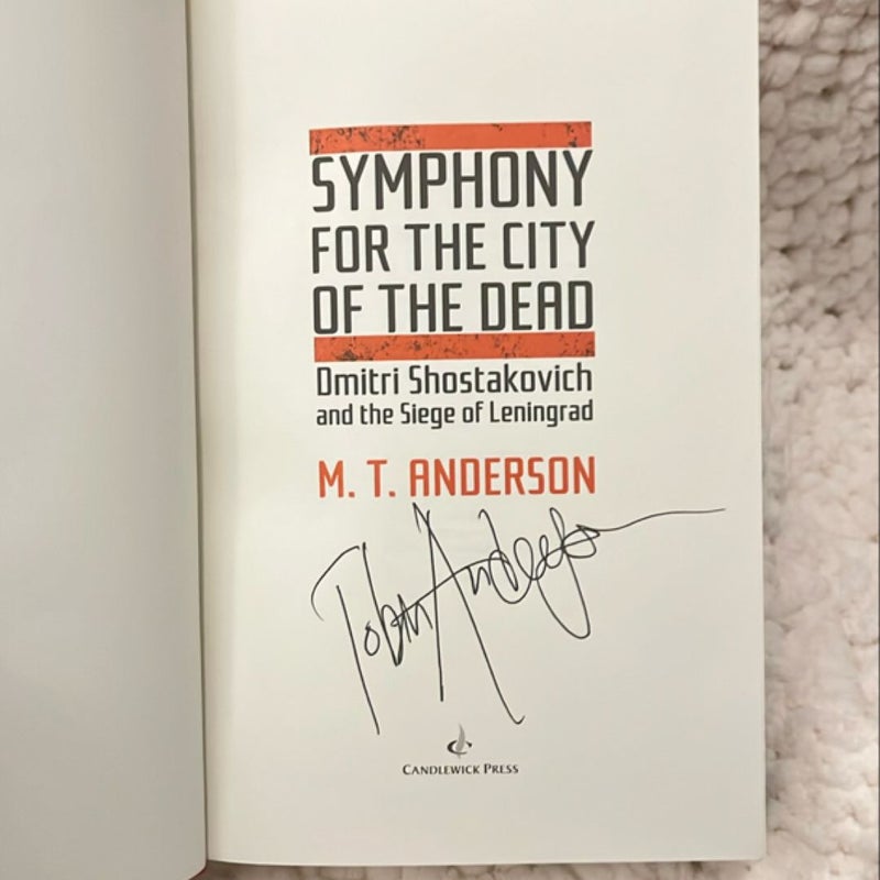 (SIGNED) Symphony for the City of the Dead